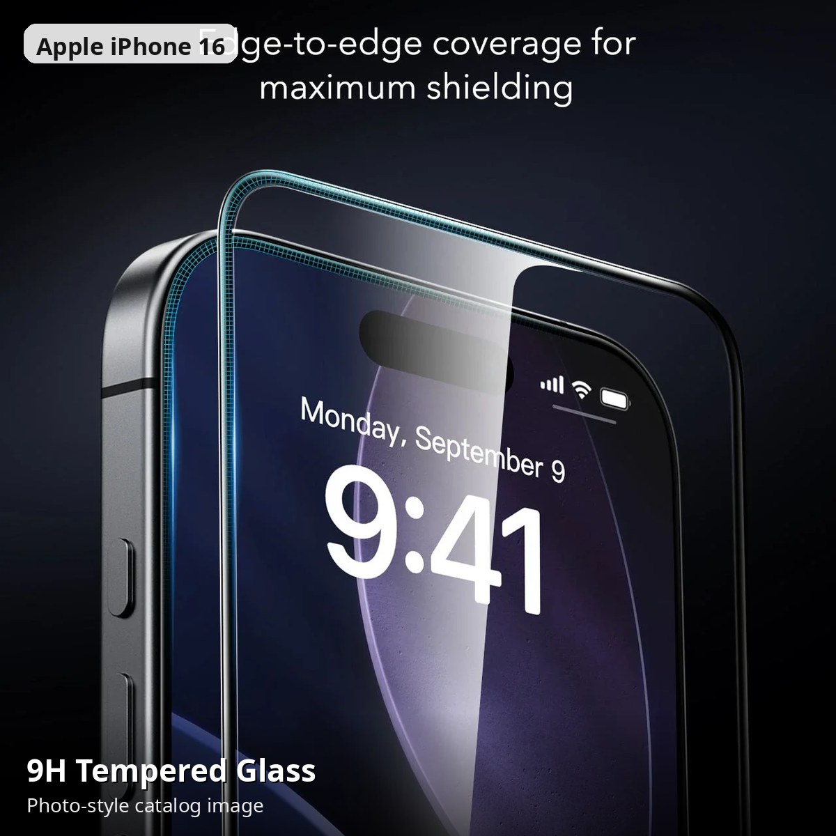 Apple iPhone 16 9H Tempered Glass
