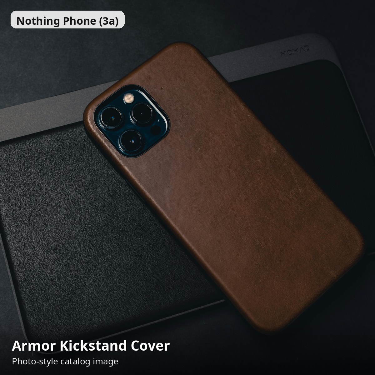 Nothing Phone (3a) Armor Kickstand Cover