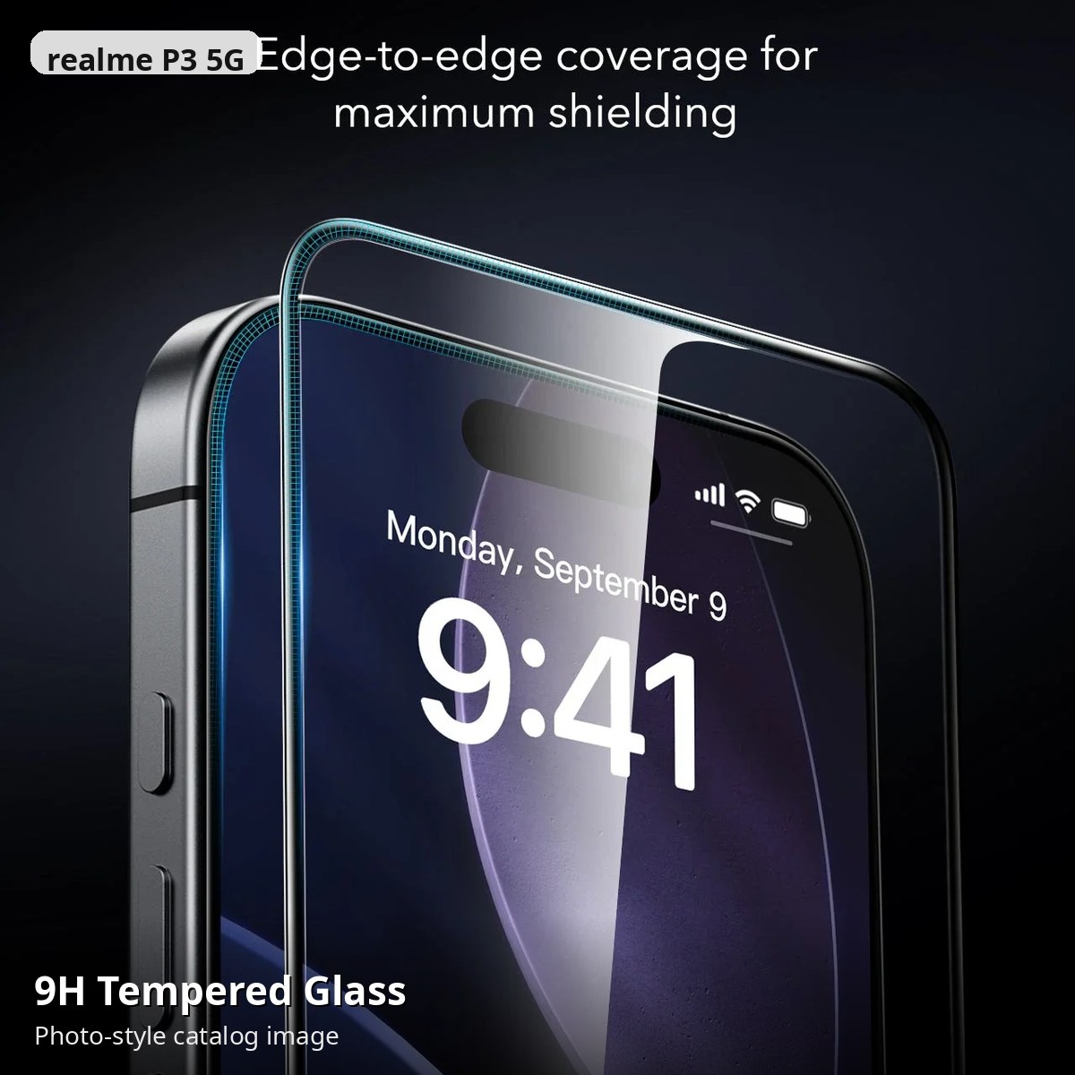 realme P3 5G 9H Tempered Glass