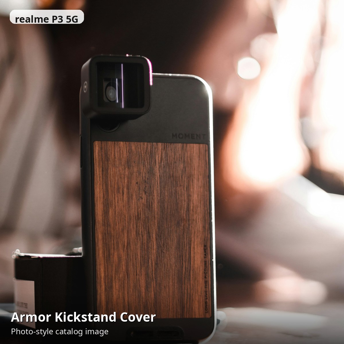 realme P3 5G Armor Kickstand Cover